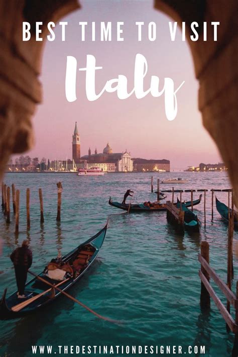 best time of year to visit italy.